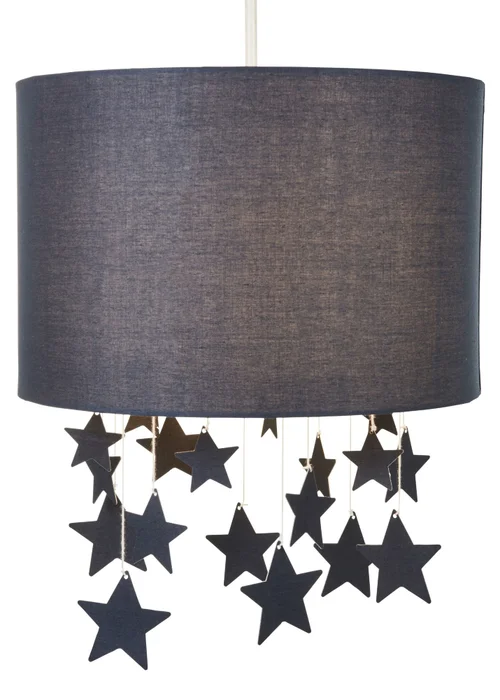 Glow Stars Blue Mobile Shade (36cm x 30cm) - One Size Image 2