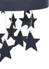 Glow Stars Blue Mobile Shade (36cm x 30cm) - One Size Image 3