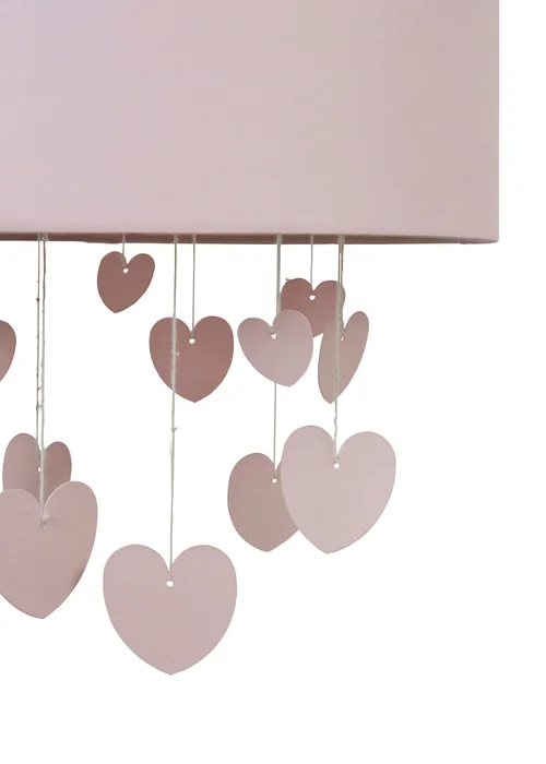 Glow Hearts Pink Mobile Shade (36cm x 30cm) - One Size Image 3