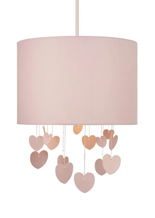 Glow Hearts Pink Mobile Shade (36cm x 30cm) - One Size Image 2