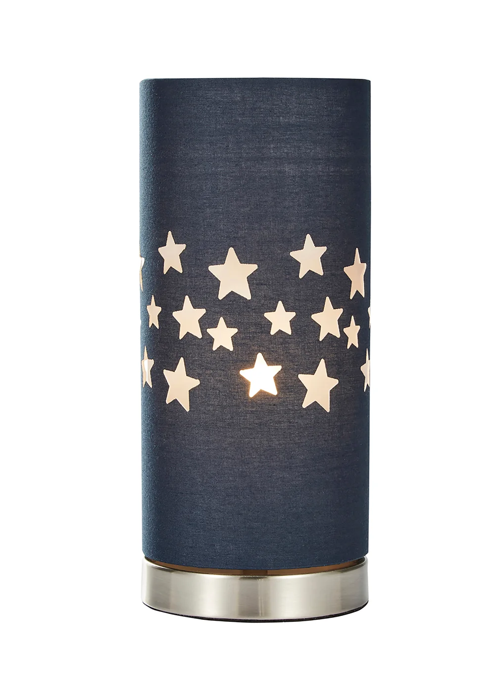 Glow Stars Blue Table Lamp (26cm x 12cm) - One Size Image 2