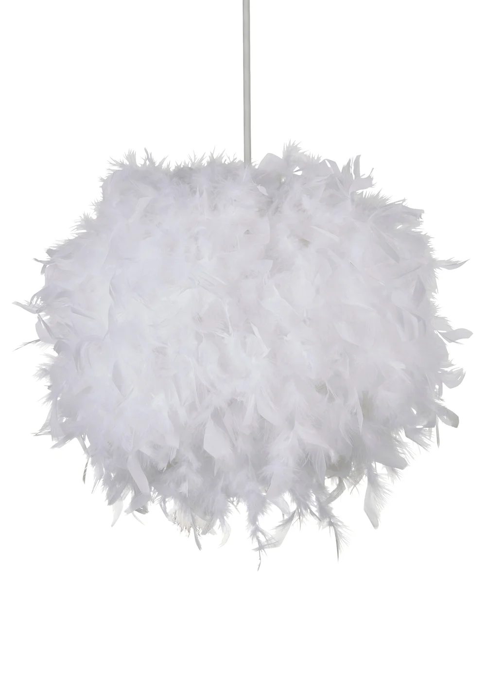 Glow Feather Shade White (30cm x 40cm) - One Size Image 2