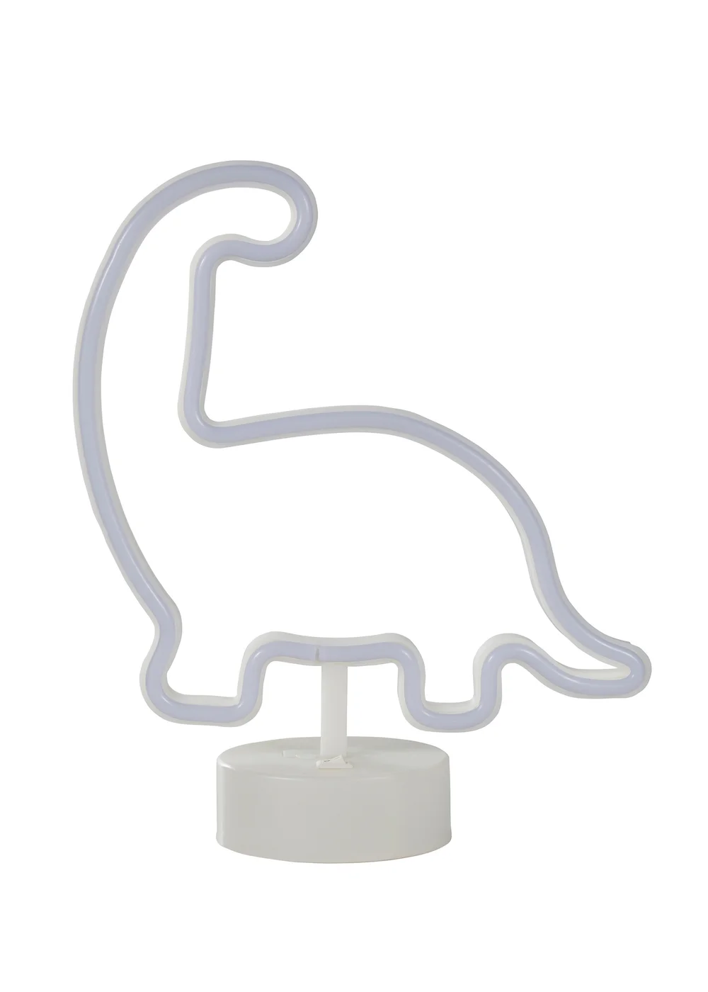 Glow Dinosaur Green Neon Light (28.5cm x 24.5cm) - One Size Image 4