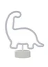 Glow Dinosaur Green Neon Light (28.5cm x 24.5cm) - One Size Image 4