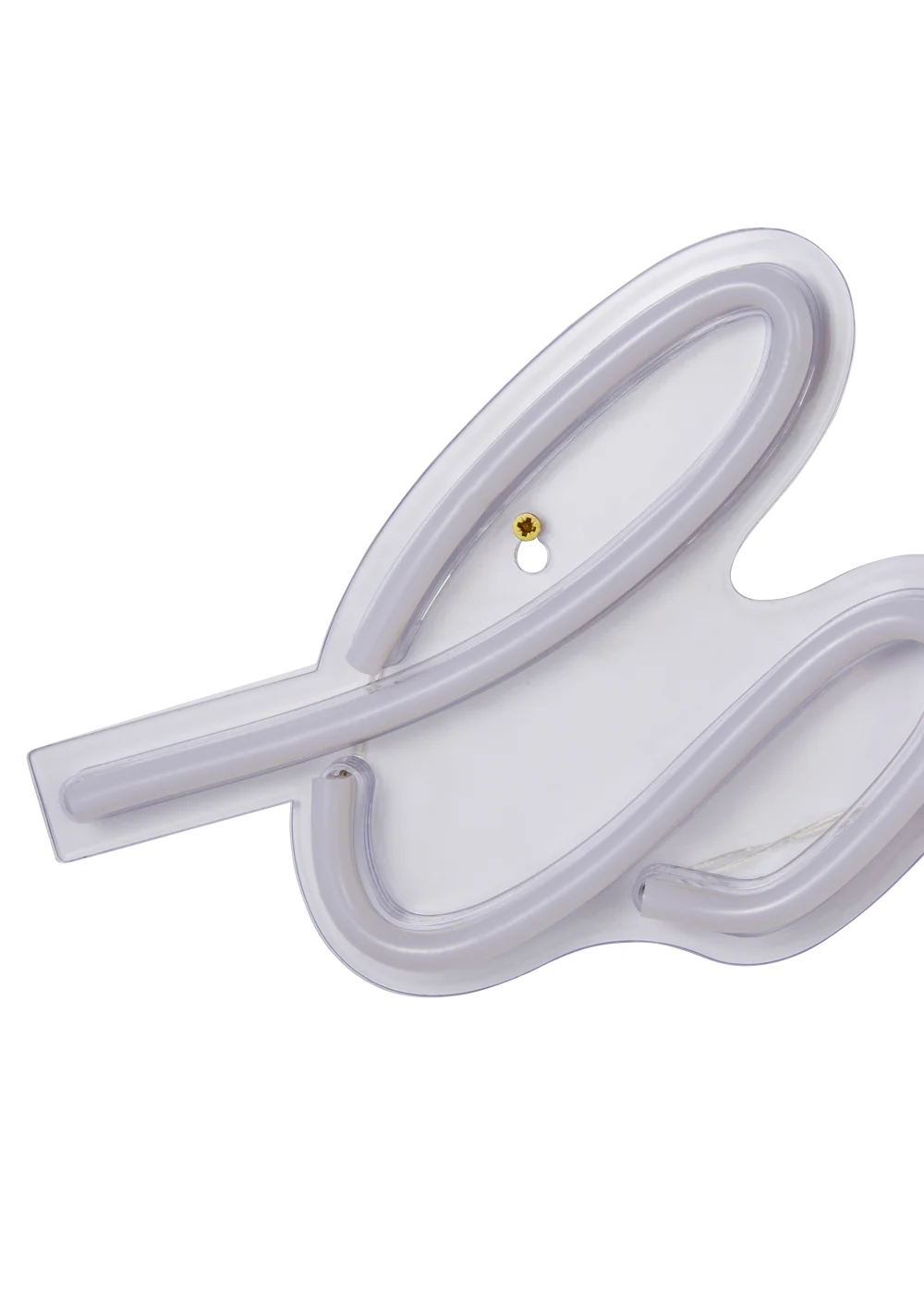 Glow Love Neon Wall Light (18cm x 45cm) - One Size Image 3