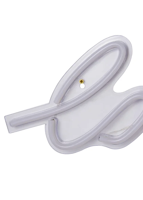 Glow Love Neon Wall Light (18cm x 45cm) - One Size Image 3