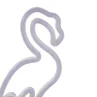 Glow Flamingo Neon Light (30cm x 15cm) - One Size Image 3