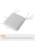Outsunny 6 Pack Seat Pads (5cm x 42cm x 42cm) - One Size Image 3
