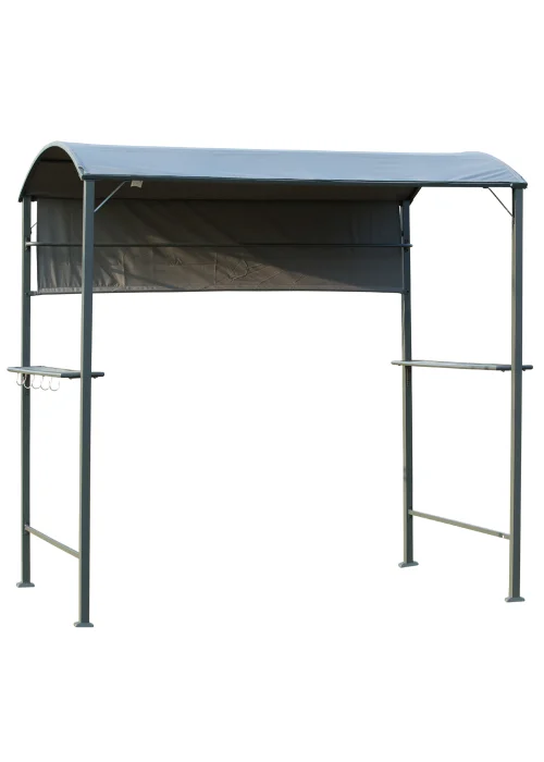 Outsunny Garden BBQ Grill Gazebo (216cm x 138cm x 218cm) - No Size Image 2