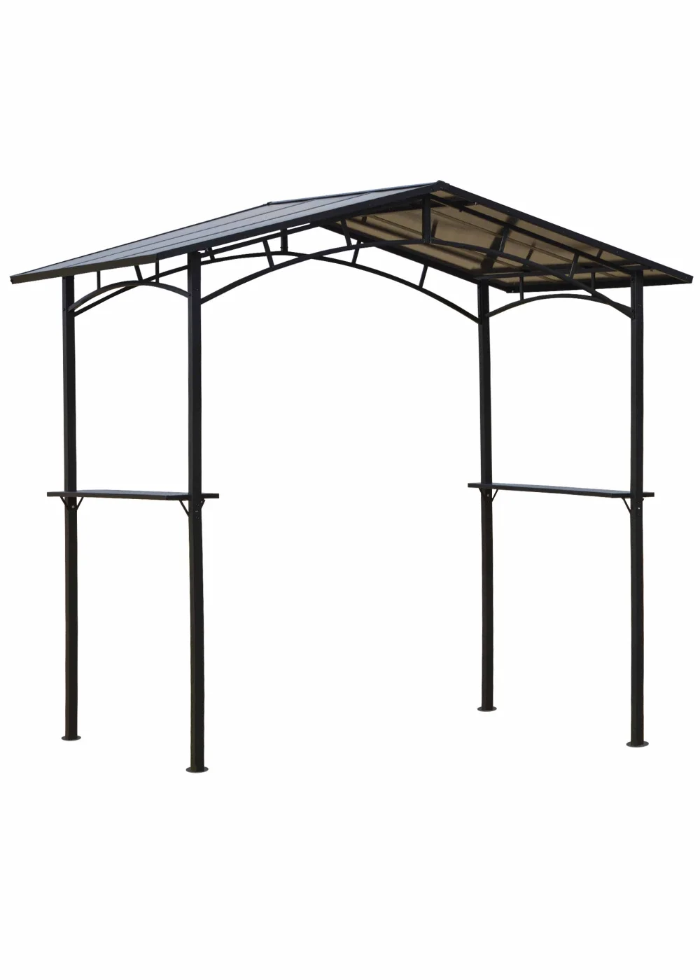 Outsunny Garden BBQ Protective Gazebo (8ft x 5ft) - No Size Image 2
