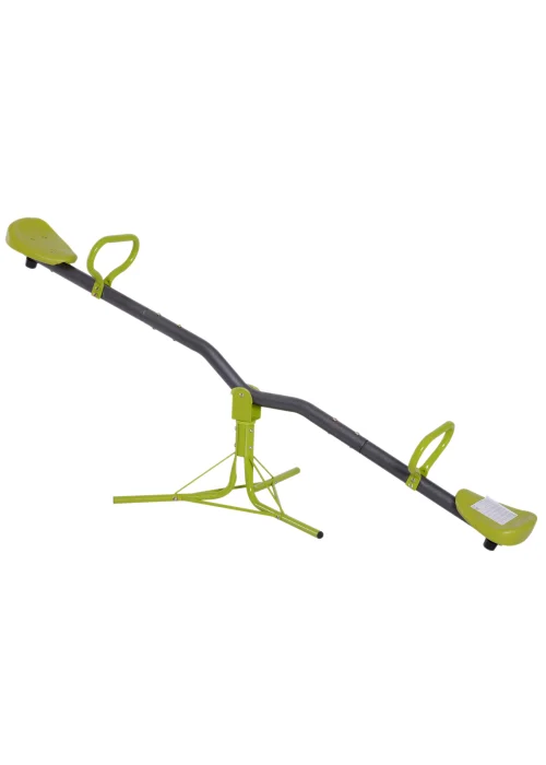 HOMCOM 360 Rotation Swivel Seesaw (180cm x 67cm x 53cm) - One Size Image 1