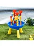 HOMCOM 30 Piece Sand & Water Outdoor Activity Table (46cm x 46cm x 66cm) - One Size Image 2