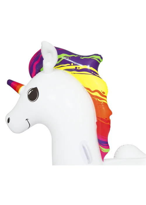 Bestway Supersized Unicorn Ride On (233cm x 156cm x 136.5cm) - One Size Image 2