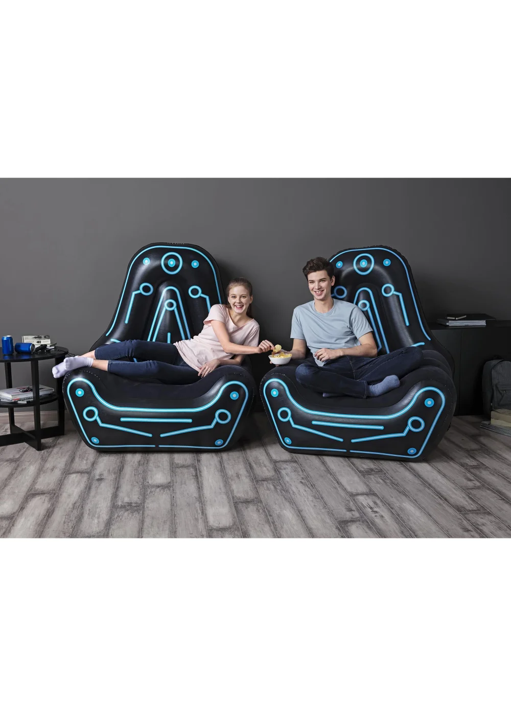 Bestway Mainframe Inflatable Air Chair (99cm x 112cm x 125cm) - One Size Image 4