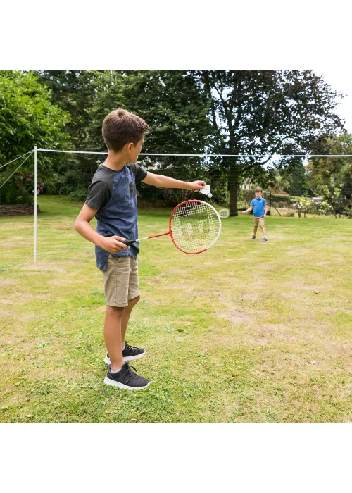 Sportline 4 Player Pro Badminton Set - One Size Image 5