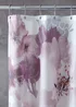 Catherine Lansfield Dramatic Floral Shower Curtain - One Size Image 2