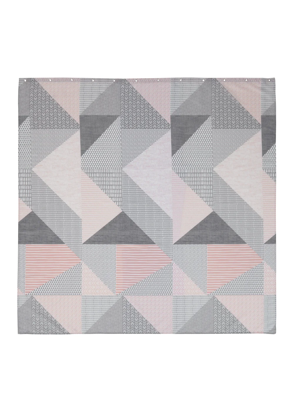 Catherine Lansfield Larsson Geo Shower Curtain - One Size Image 3