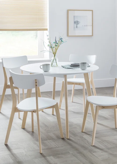 Julian Bowen Set Of 4 Casa Dining Chairs (80 x 50 x 50 cm) - No Size Image 1