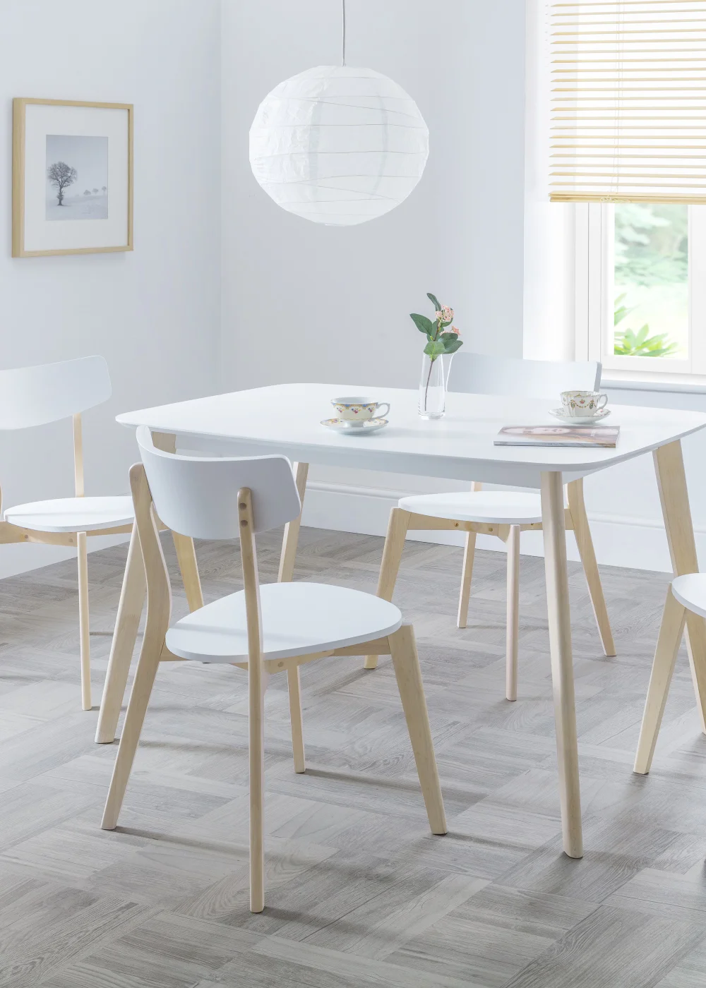 Julian Bowen Set Of 4 Casa Dining Chairs (80 x 50 x 50 cm) - No Size Image 3