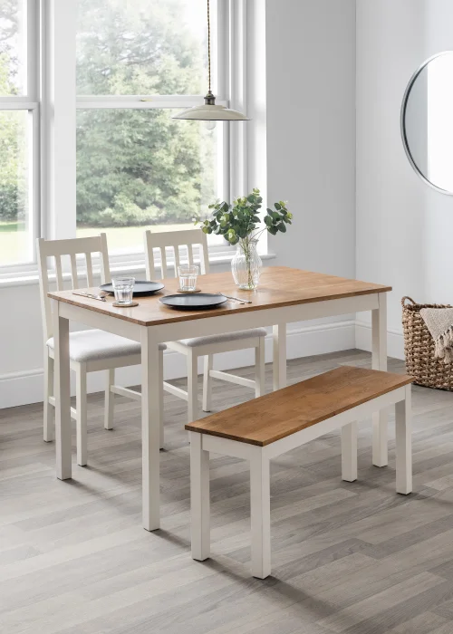 Julian Bowen Coxmoor Rectangular Dining Table (75 x 118 x 75 cm) - One Size Image 1