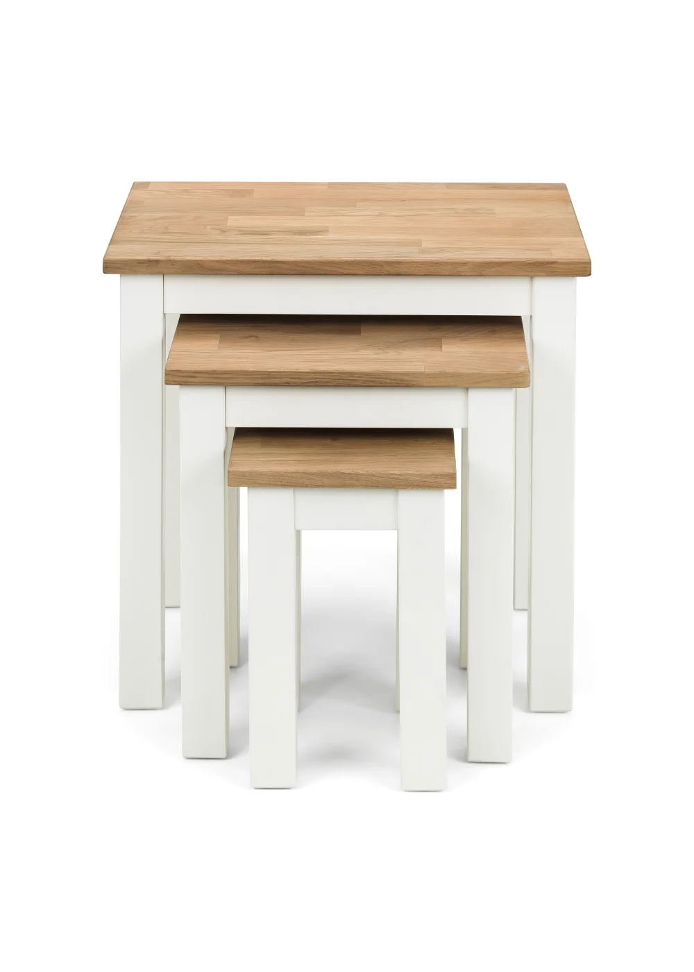 Julian Bowen Coxmoor Nest Of 3 Tables(48 x 50 x 35 cm) - One Size Image 2