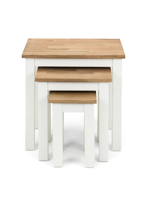 Julian Bowen Coxmoor Nest Of 3 Tables(48 x 50 x 35 cm) - One Size Image 2