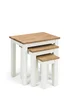 Julian Bowen Coxmoor Nest Of 3 Tables(48 x 50 x 35 cm) - One Size Image 1