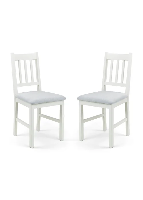 Julian Bowen Set Of 2 Coxmoor Dining Chairs (90 x 43 x 40 cm) - One Size Image 1