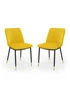 Julian Bowen Set Of 2 Delaunay Dining Chairs (83 x 50 x 59 cm) - One Size Image 1