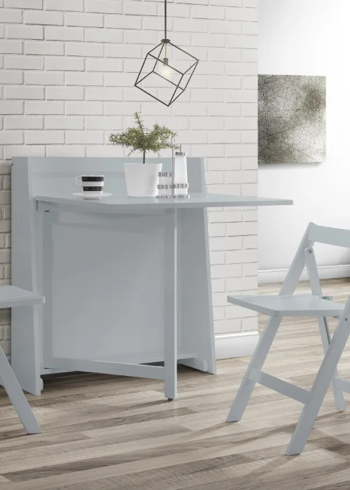 Julian Bowen Helsinki Compact Folding Dining Set (90 x 80 x 87 cm) - One Size Image 4