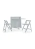 Julian Bowen Helsinki Compact Folding Dining Set (90 x 80 x 87 cm) - One Size Image 1