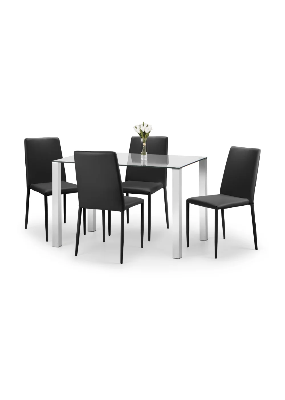 Julian Bowen Set Of 4 Jazz Chairs (91 x 43 x 56 cm) - No Size Image 5
