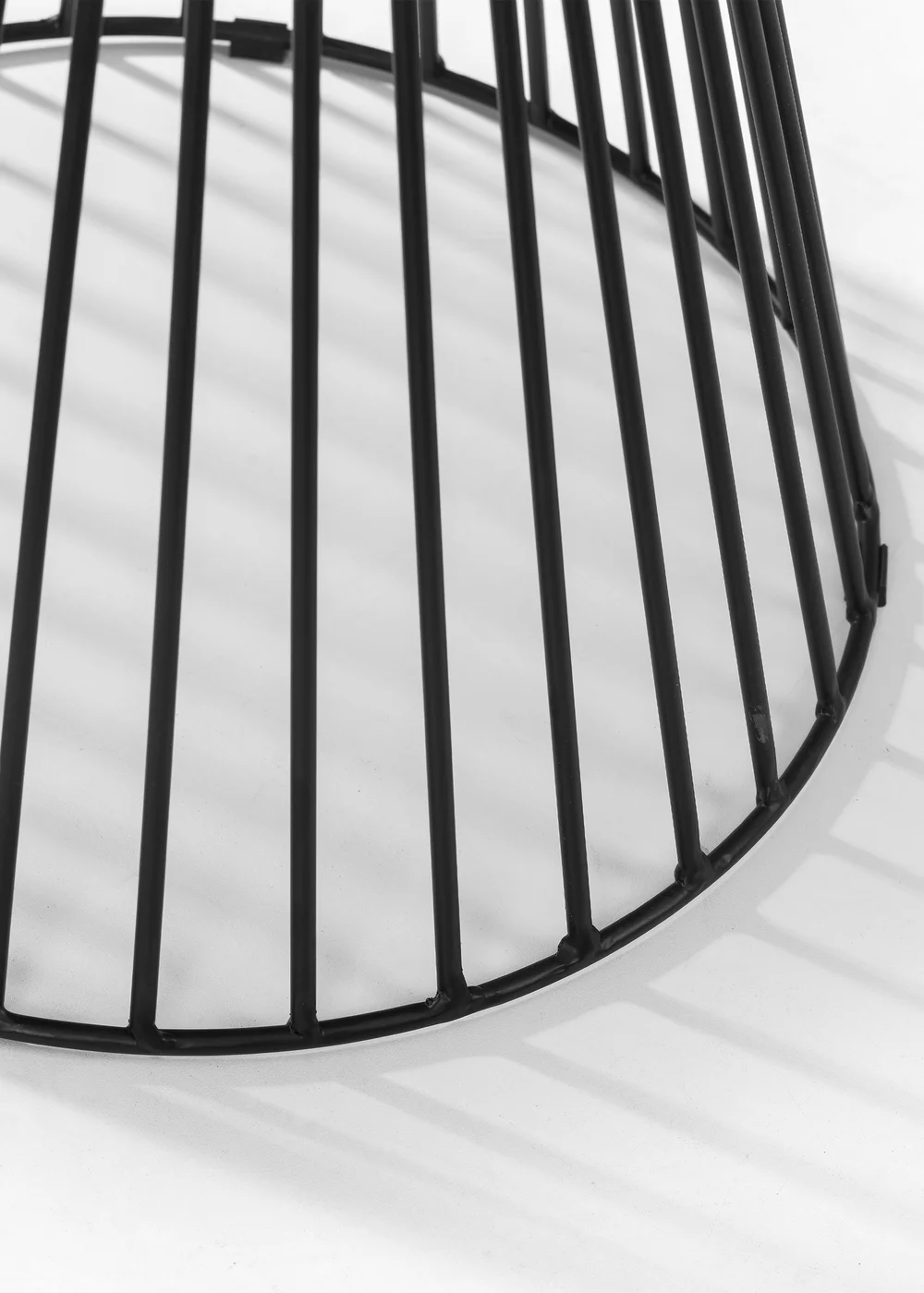 Julian Bowen Jersey Round Wire Lamp Table (50 x 40 x 40 cm) - No Size Image 4
