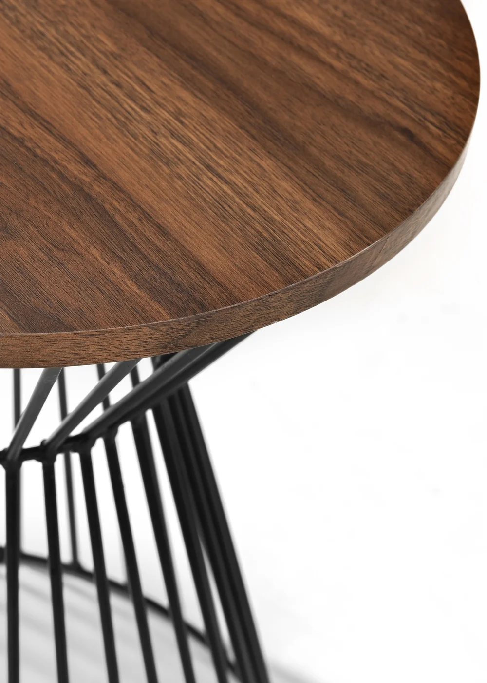 Julian Bowen Jersey Round Wire Lamp Table (50 x 40 x 40 cm) - No Size Image 5