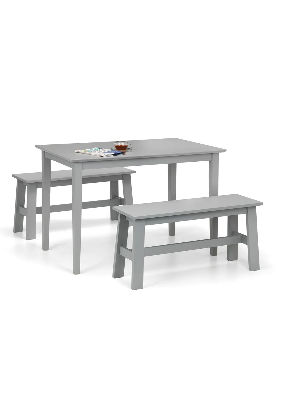 Julian Bowen Kobe Compact Rectangular Table (74 x 112 x 72 cm) - One Size Image 4