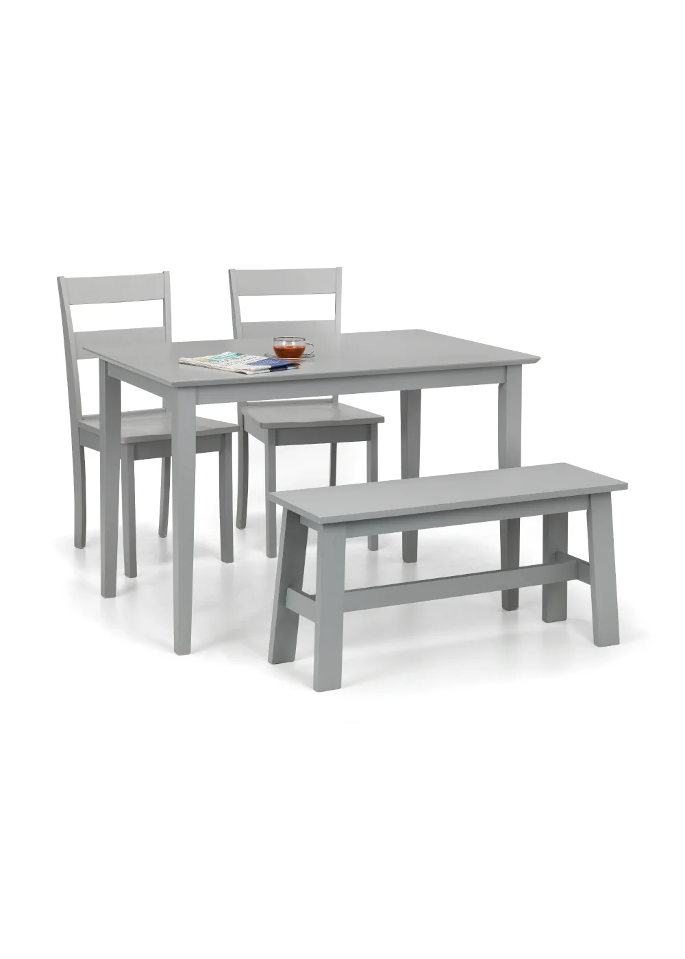 Julian Bowen Kobe Compact Rectangular Table (74 x 112 x 72 cm) - One Size Image 3