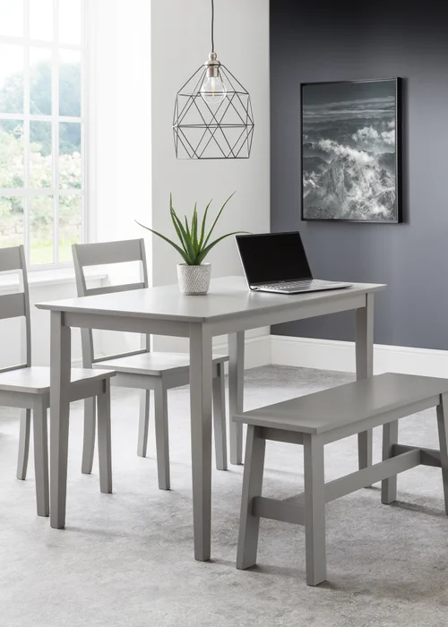 Julian Bowen Kobe Compact Rectangular Table (74 x 112 x 72 cm) - One Size Image 1