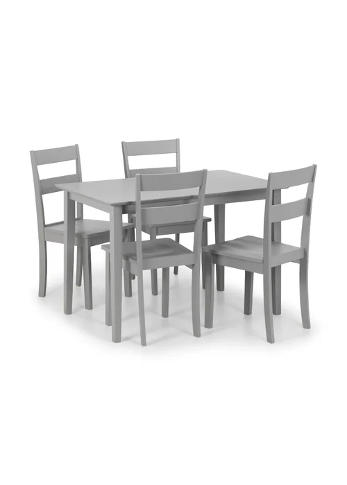 Julian Bowen Kobe Compact Rectangular Table (74 x 112 x 72 cm) - One Size Image 5
