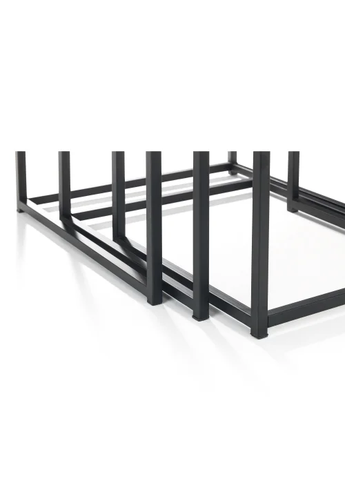 Julian Bowen Staten Concrete Nest Of 3 Tables (45 x 45 x 45 cm) - No Size Image 5