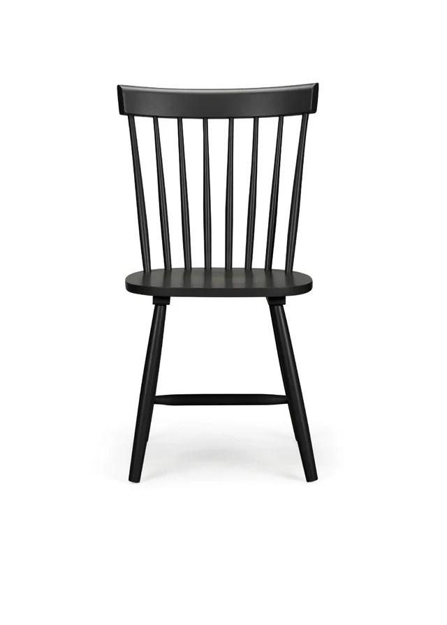 Julian Bowen Set Of 4 Torino Chairs Black (90 x 52 x 49 cm)