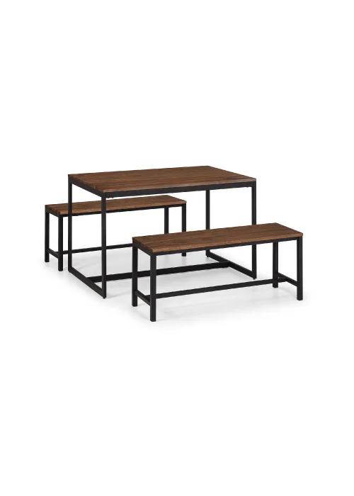 Julian Bowen Tribeca Bench (45 x 110 x 36 cm) - One Size Image 3