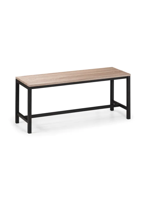 Julian Bowen Tribeca Bench (45 x 110 x 36 cm) - One Size Image 1