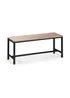 Julian Bowen Tribeca Bench (45 x 110 x 36 cm) - One Size Image 1