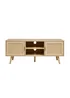 Lloyd Pascal Abbey Rattan TV Unit (49cm x 120cm x 40cm) - One Size Image 1