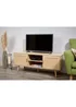 Lloyd Pascal Abbey Rattan TV Unit (49cm x 120cm x 40cm) - One Size Image 3
