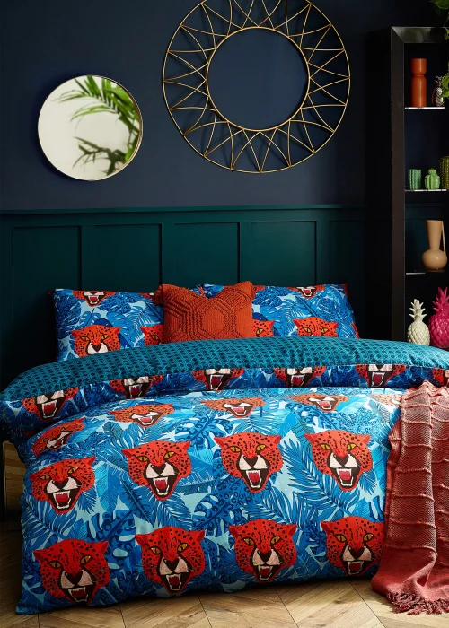 furn. Untamed Cheetah Duvet Cover - Single Image 1