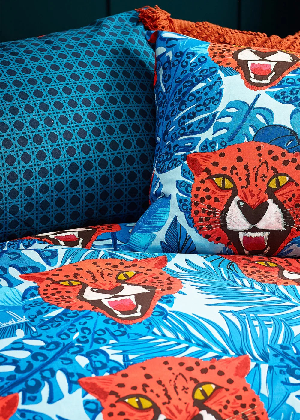 furn. Untamed Cheetah Duvet Cover - Single Image 4