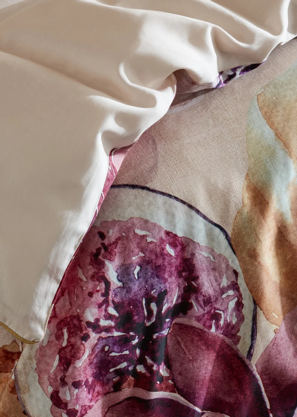 Paoletti Saffa Floral 100% Cotton Duvet Cover - Single Image 2