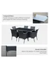 Outsunny 7 Piece Rattan Garden Furniture Set - One Size Image 5