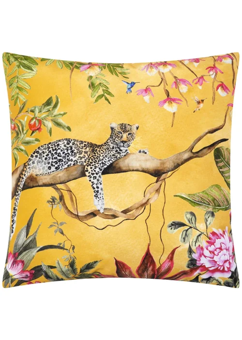 Evans Lichfield Leopard Outdoor Filled Cushion (43cm x 43cm x 8cm) - 43W X 43D Image 2